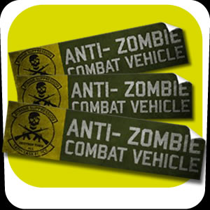 Official 147th Zombie TF Bumper Sticker Car Bumper Sticker