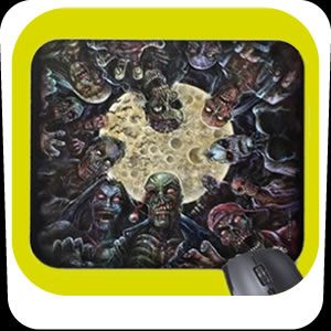 Zombies Attack (Zombie Horde) Mouse Pad